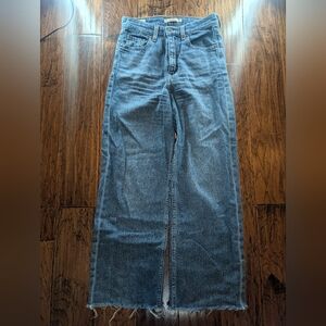 Levi's Blue Flare & Wide Leg Jeans